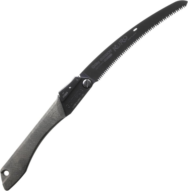 SILKY Limited Edition GomBoy Kuro 240mm Folding Saw (801-24) - Image 1